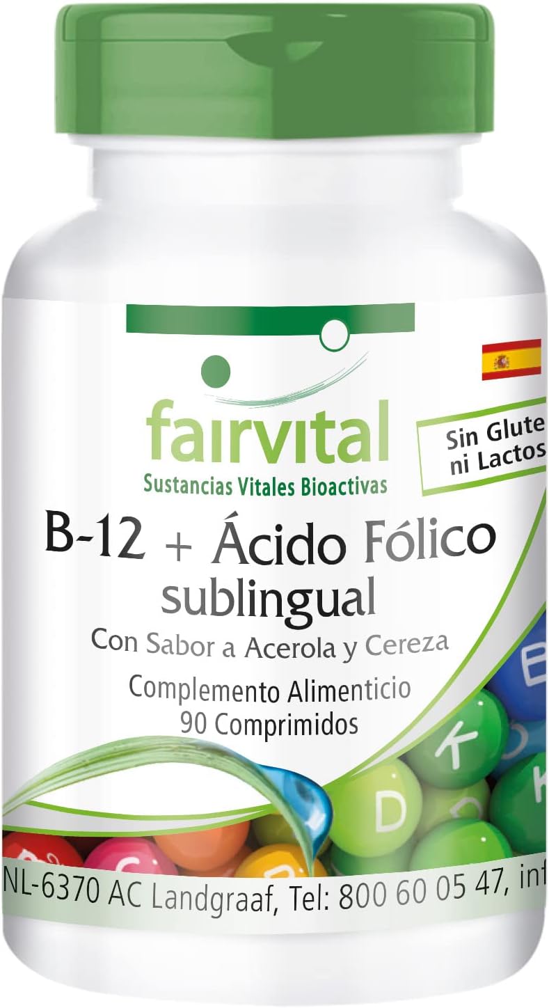Fairvital vitamina b12 complemento alimenticio 