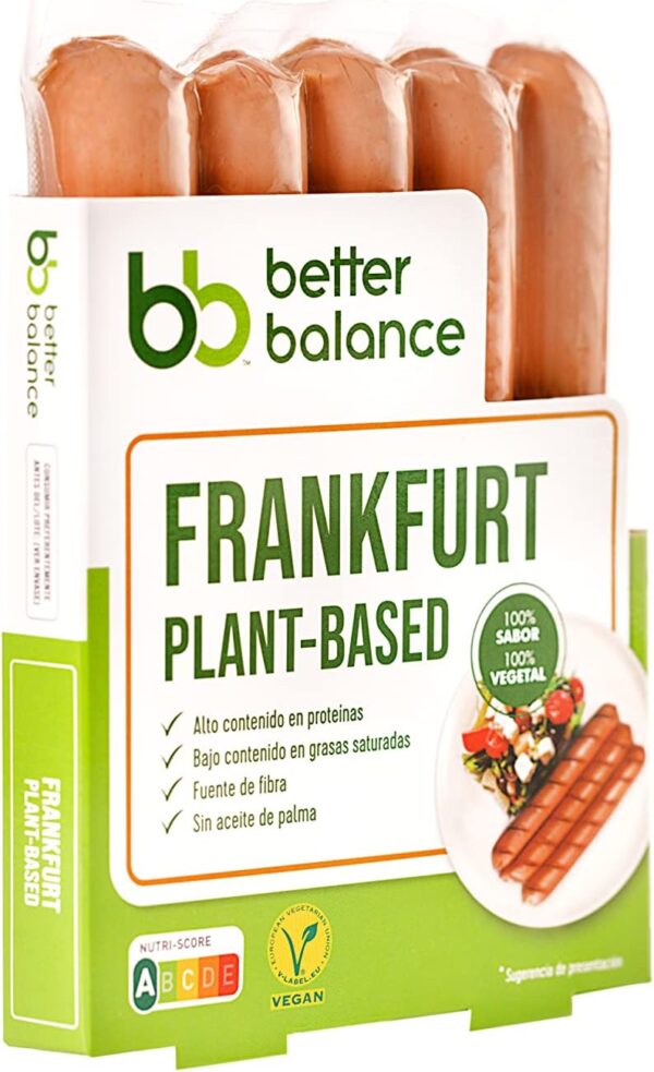 Salsicha vegana plant based better balance