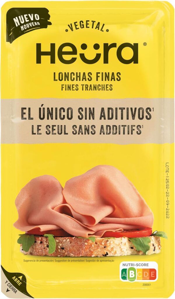 jamón vegano heura sin aditivos recetas plant-based nutritivas