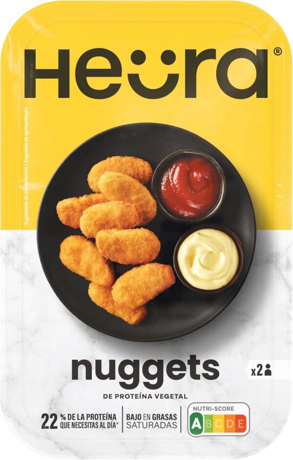 Nuggets veganos 100% vegetal heura
