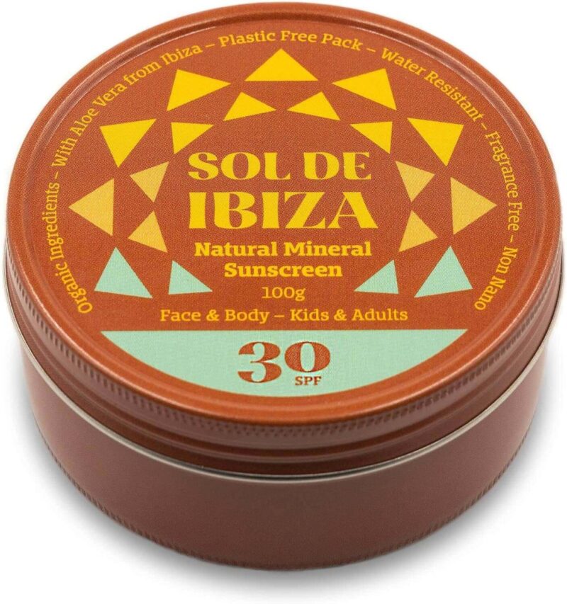 Crema solar vegana libre de tóxicos Sol de Ibiza 30 - TodoVegano.eu