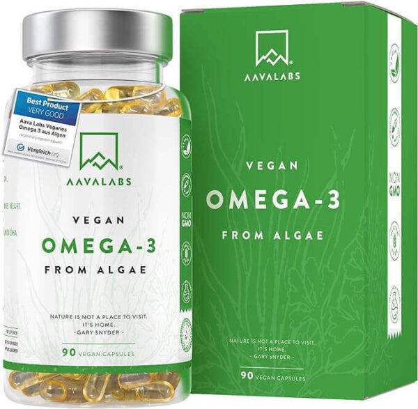 Vegan Omega 3 de algas aavalabs-TodoVegano.eu
