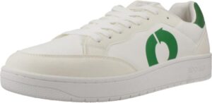 Zapatilla ecológica blanca y cómoda vegana clásica ecoalf-TodoVegano.eu