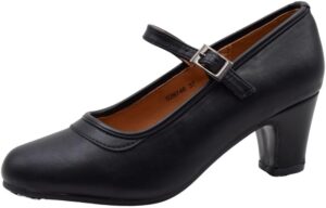 Zapatos de baile flamenco con clavos de piel vegana-TodoVegano.eu