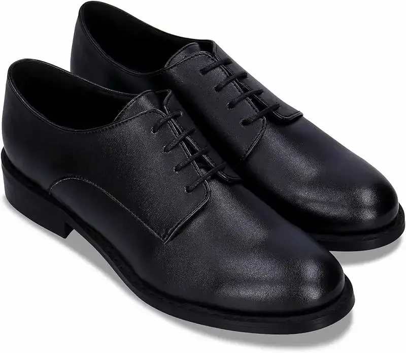 Zapatos de cuero vegano elegantes y cómodos para salir o trabajar